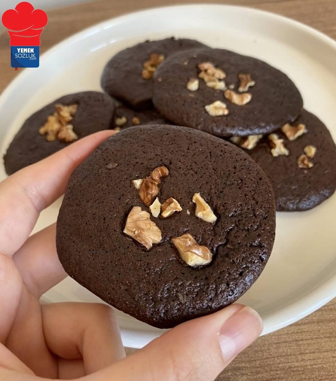 Şekersiz Brownie Kurabiye