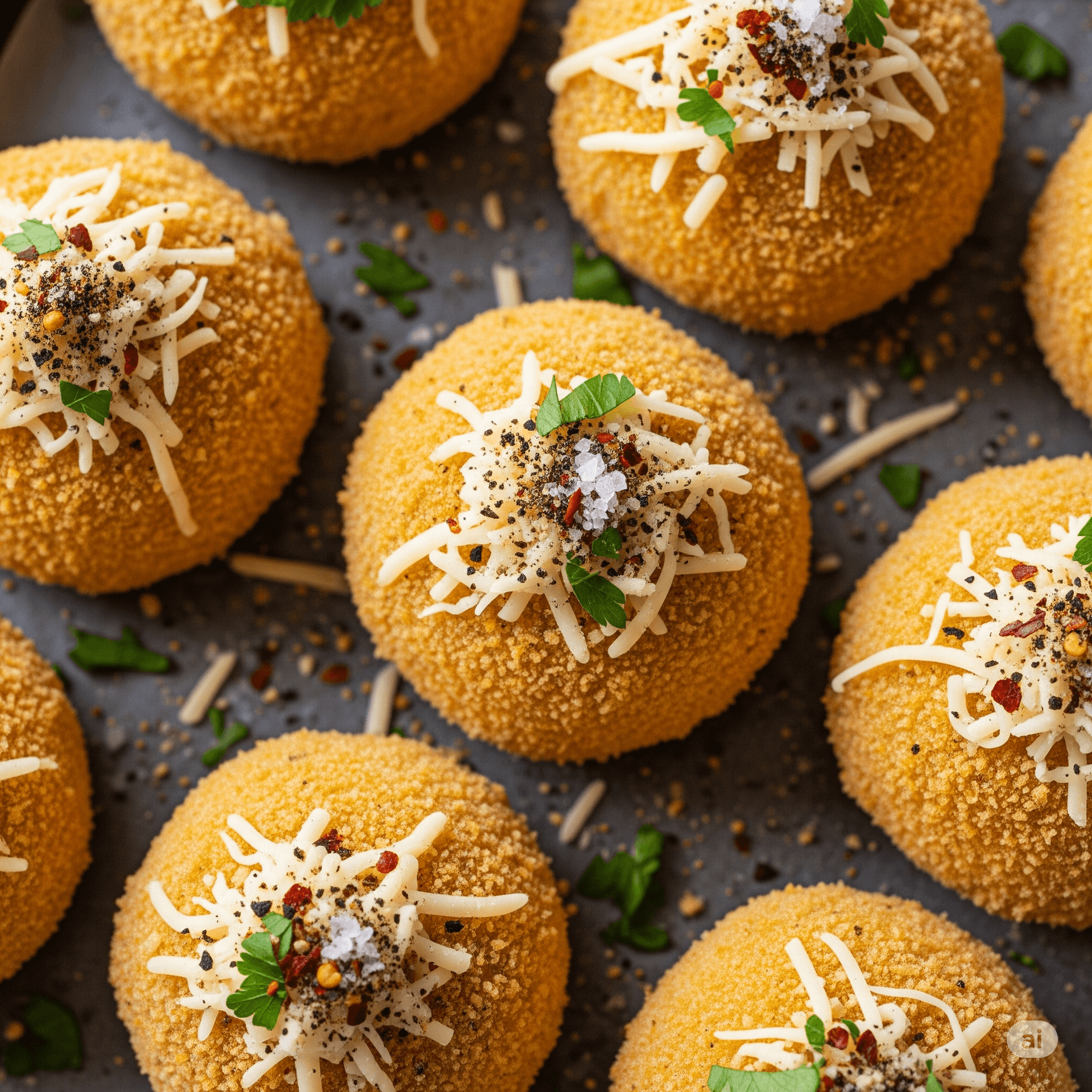 Fırında Patates Topları