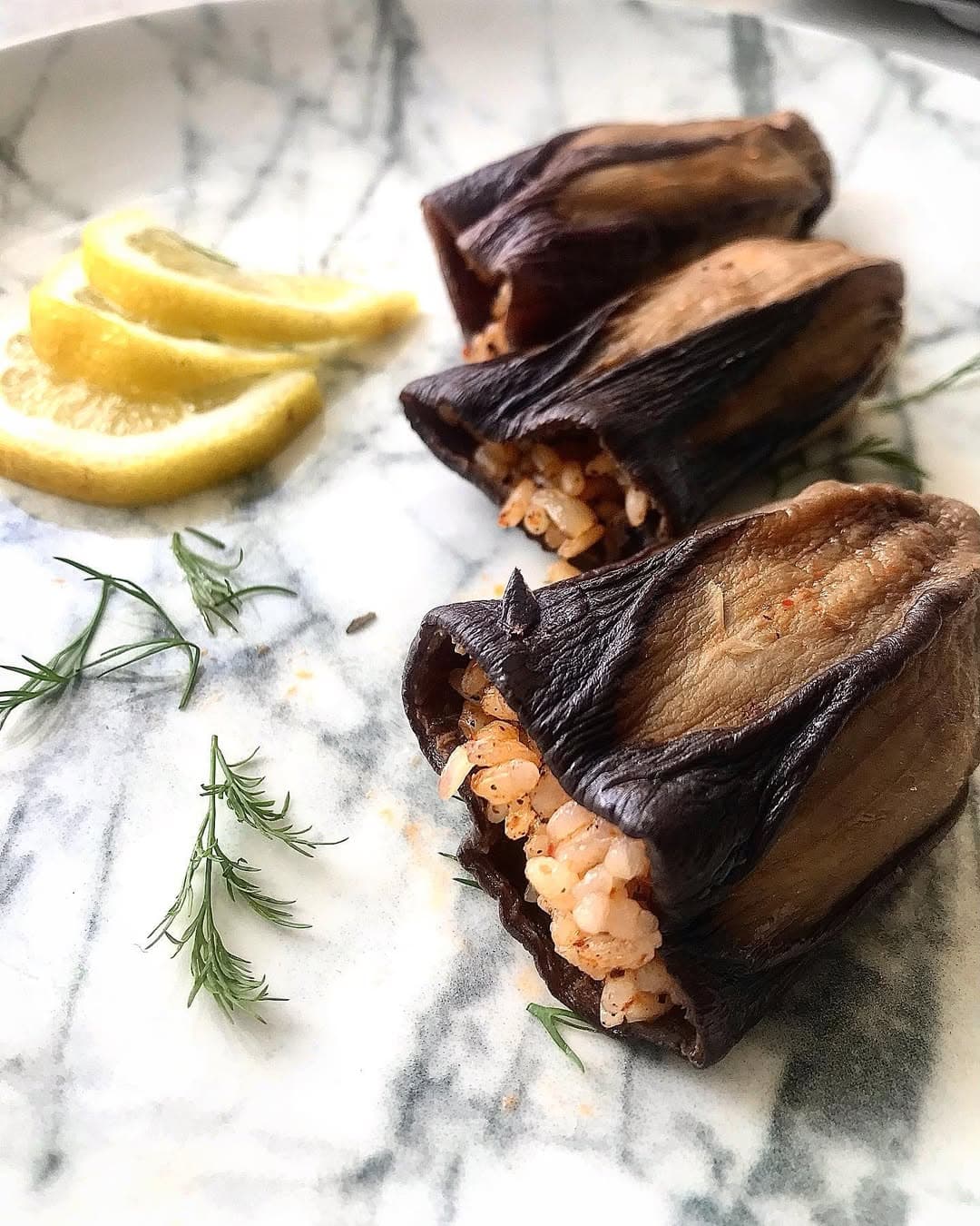 Kuru Patlıcan Dolması