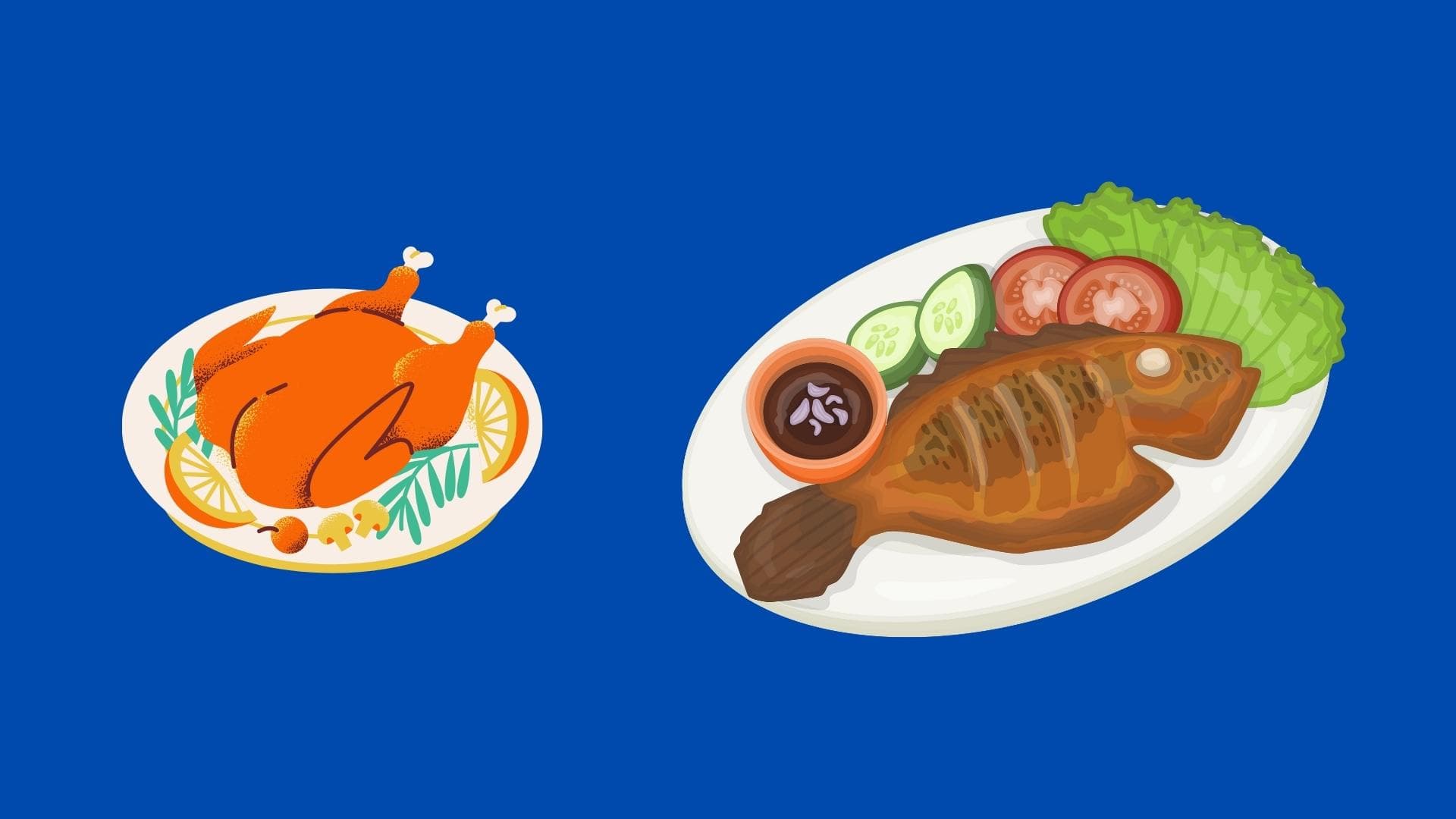 Antrikotun Alternatifleri: Tavuk, Izgara Balık ve Sebzeler