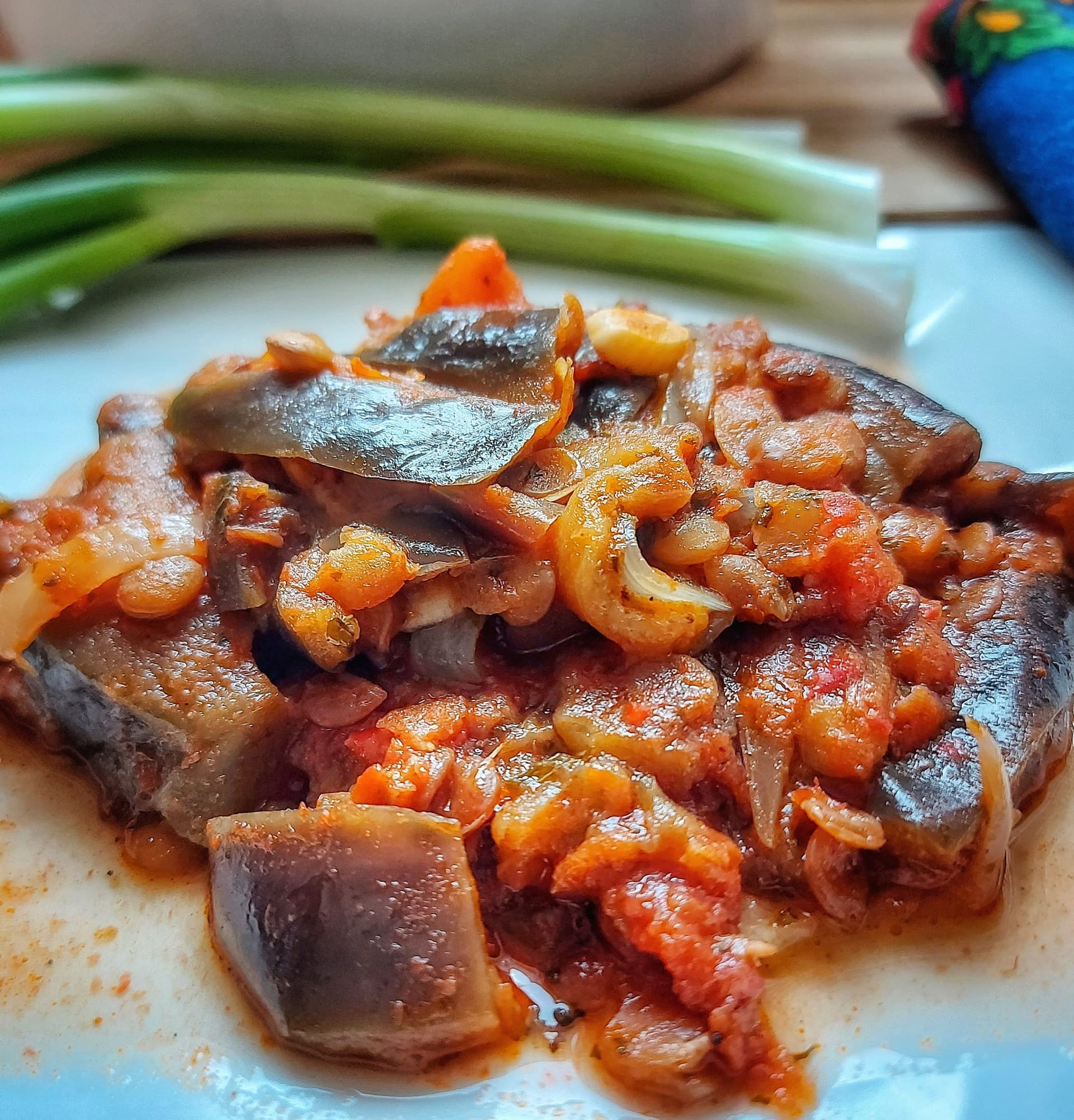 Şıh Mualla Yeşil Mercimekli Patlıcan (Antakya)