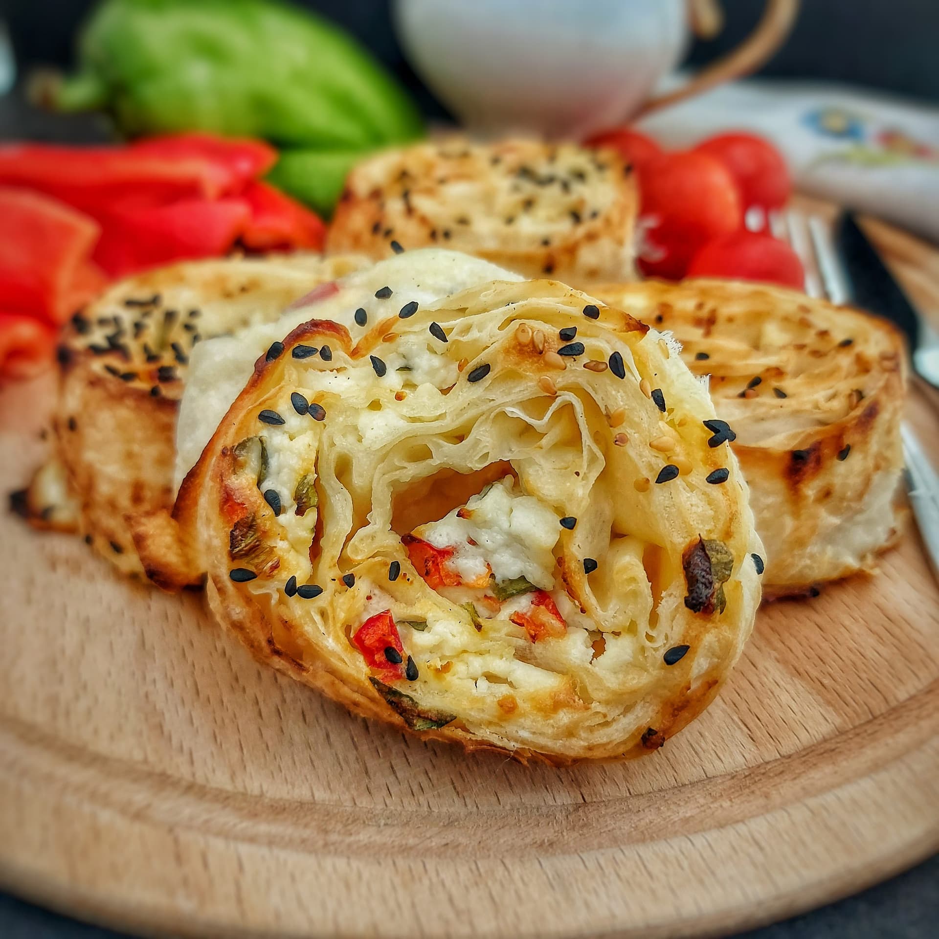 Taze Soğanlı Peynirli Börek