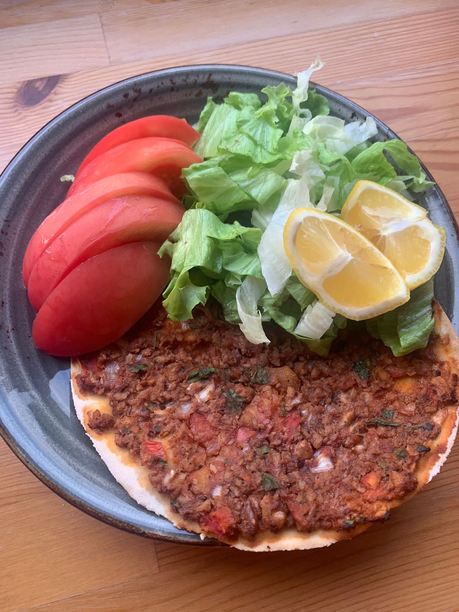 Vegan Lahmacun