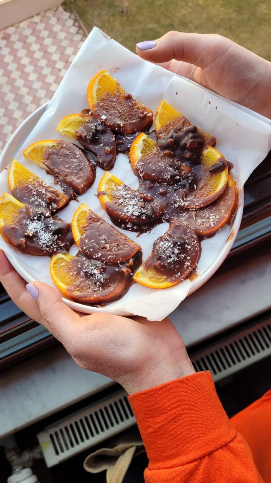 Çikolatalı Portakal Dilimleri