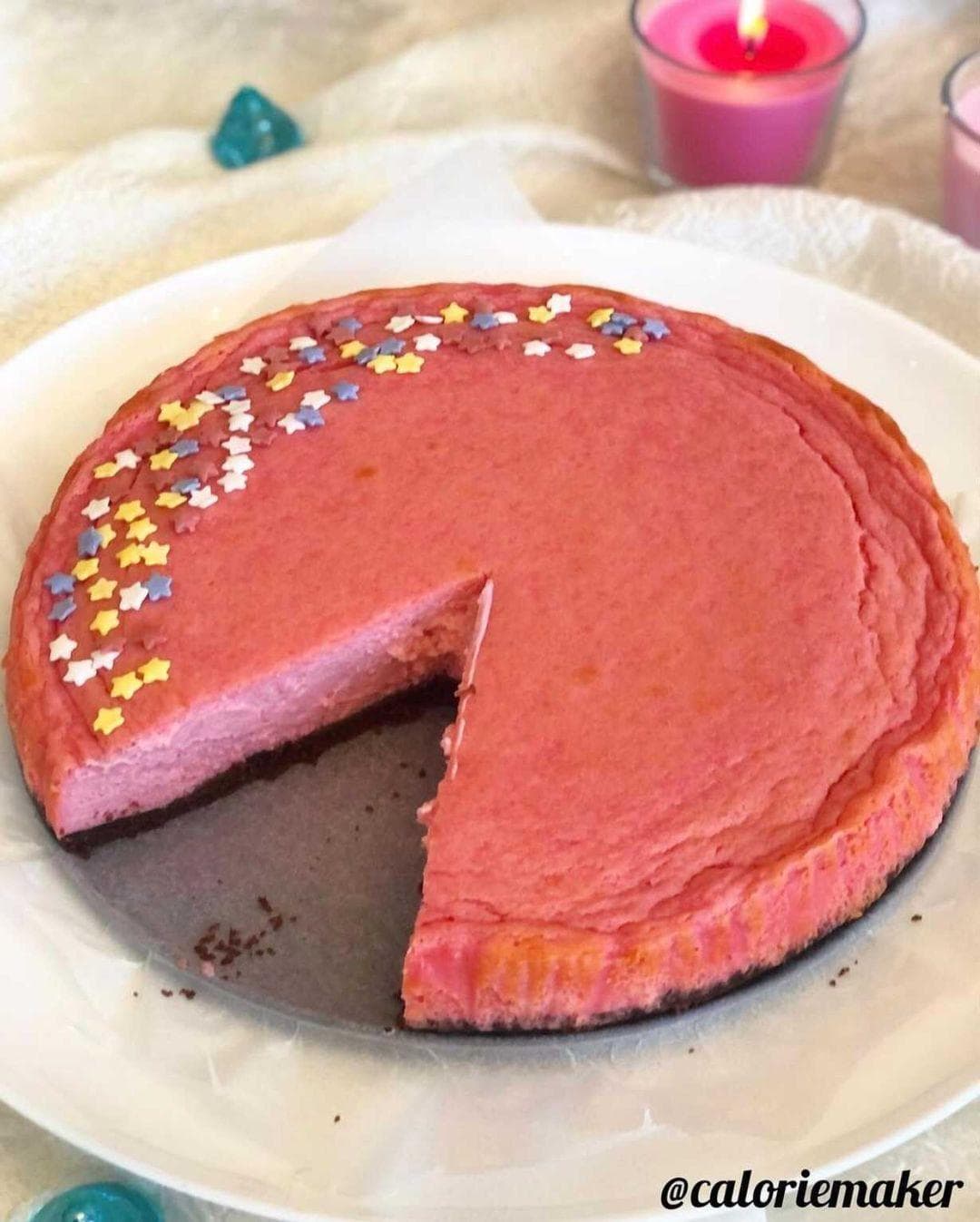 Oreolu Pembe Cheesecake
