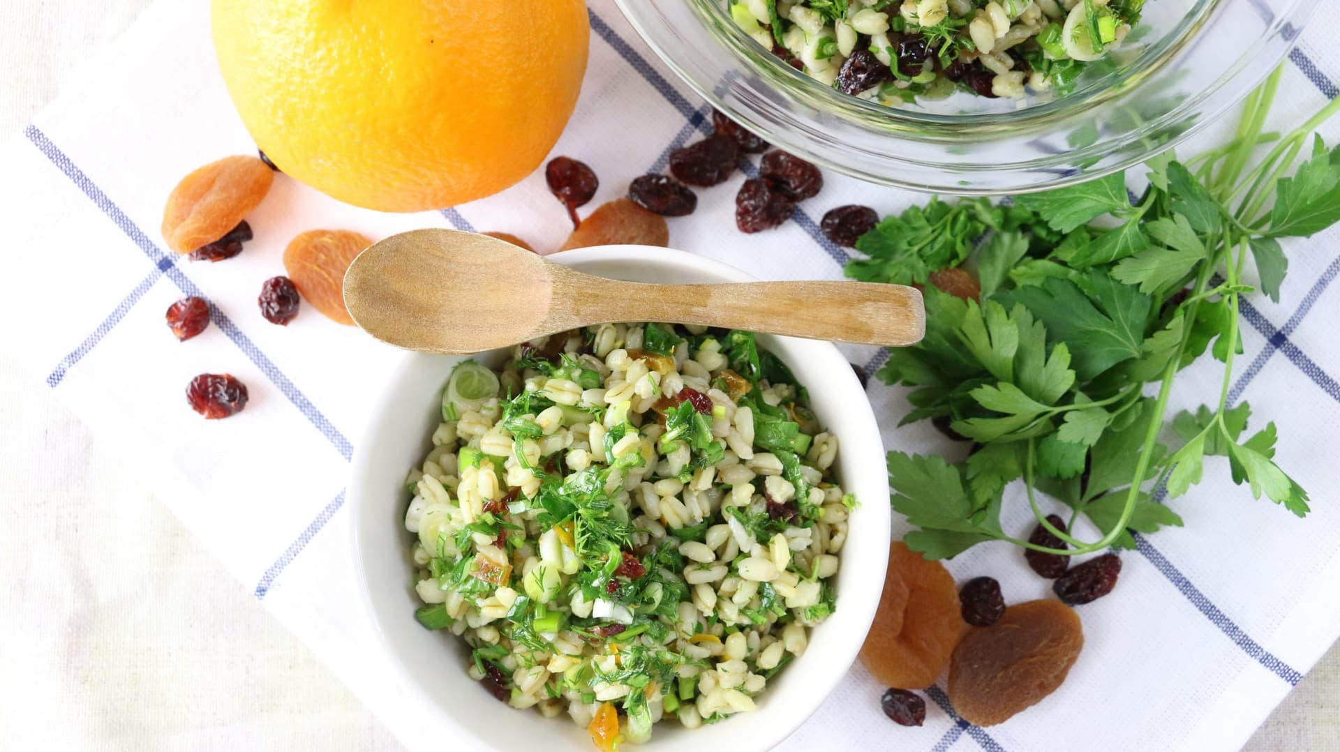 Portakallı Buğday Salatası