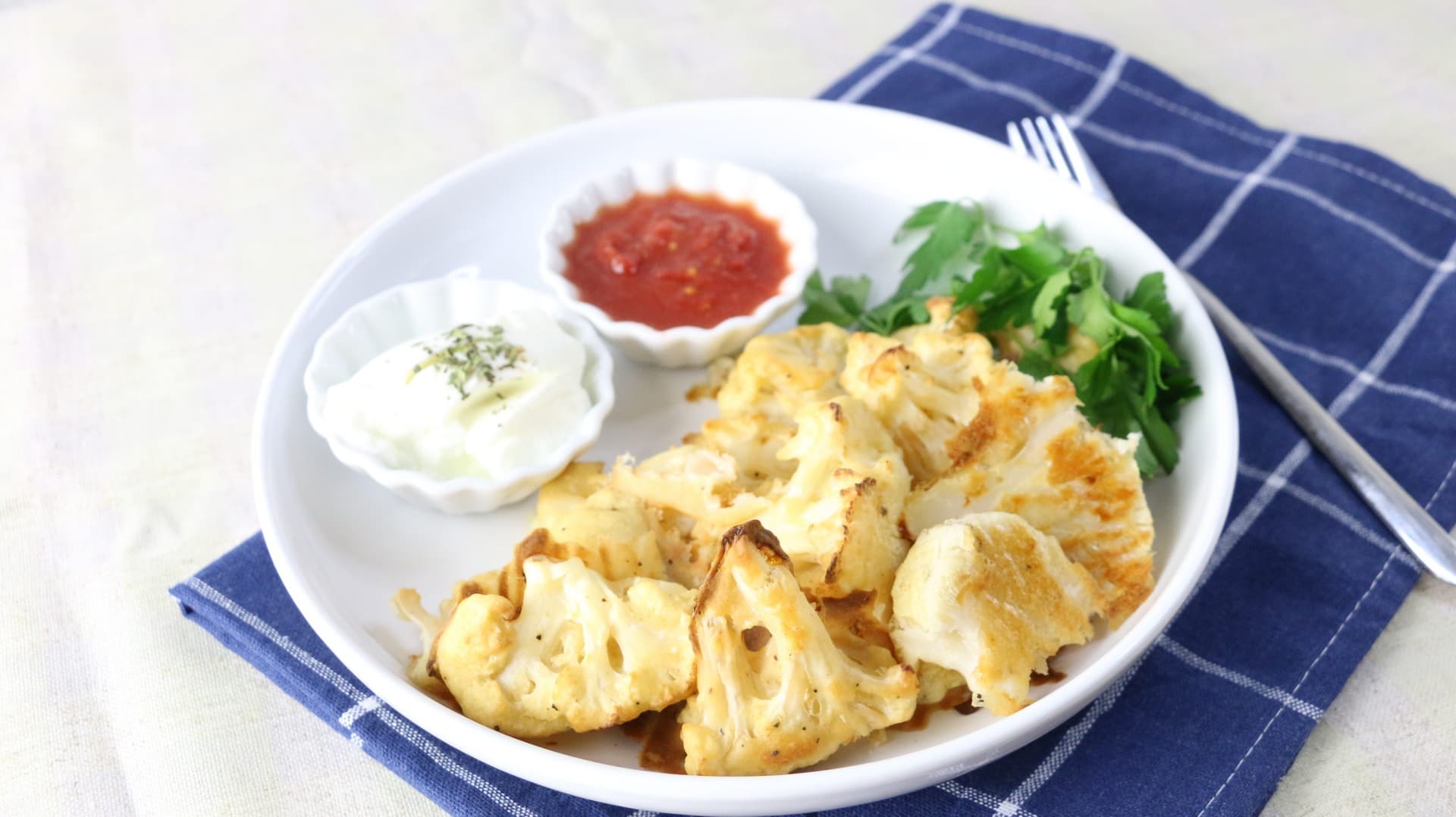 Fırın Karnabahar Topları