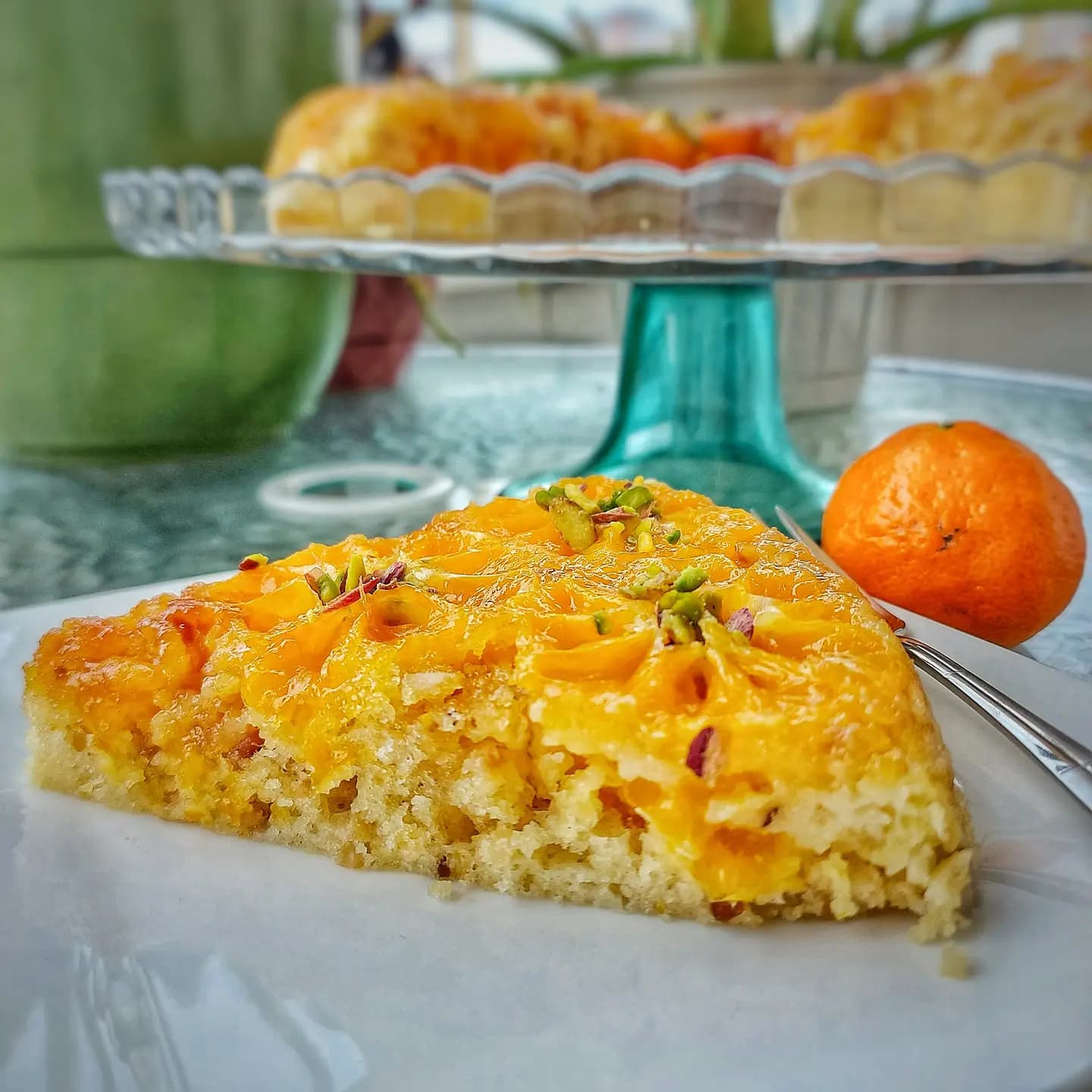 Mandalinalı Tava Keki