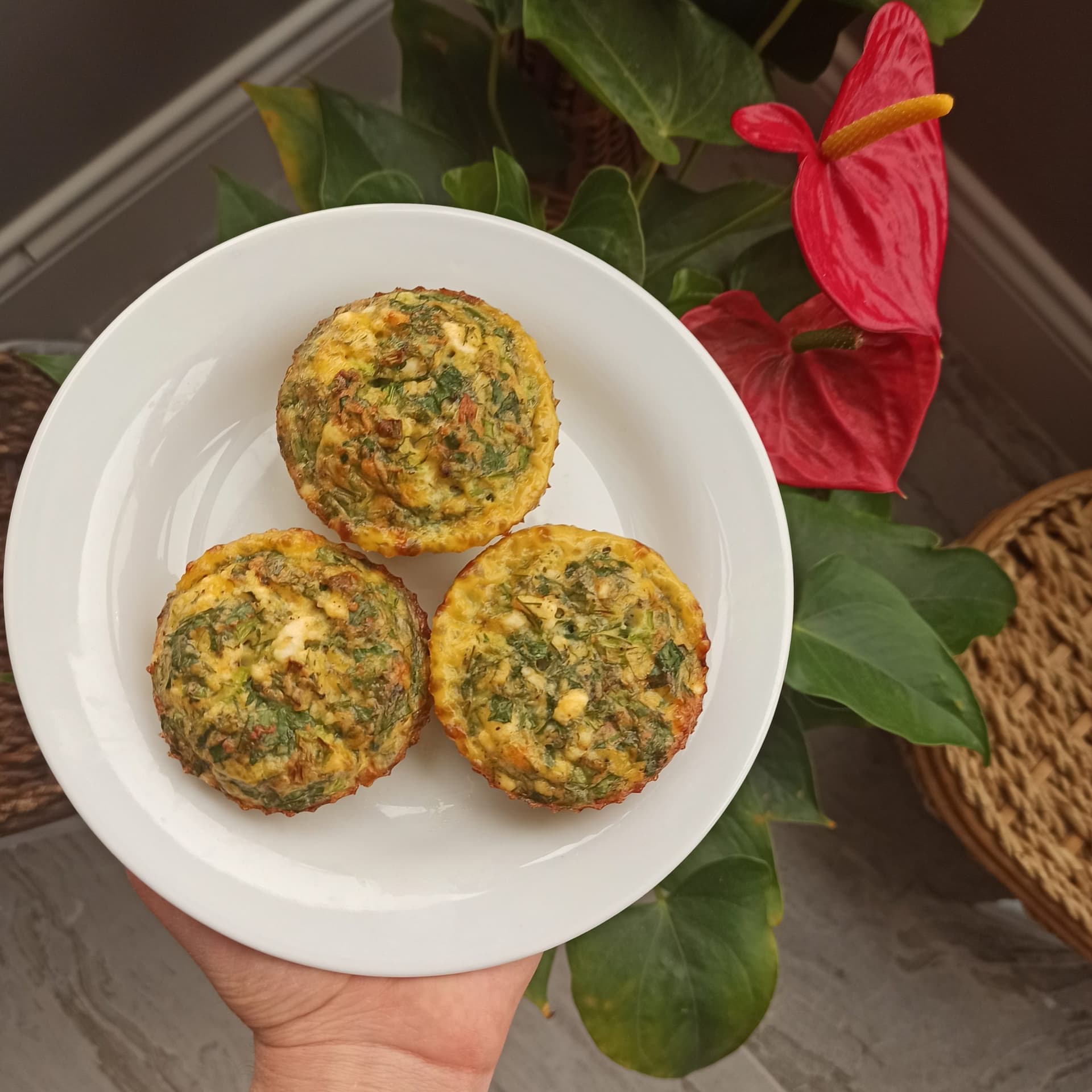 Egg Muffins (Unsuz Yağsız Muffin)