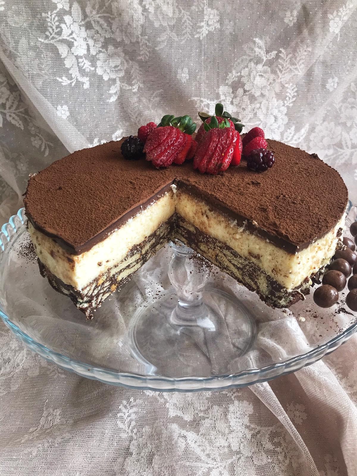 Muhallebili Mozaik Pasta