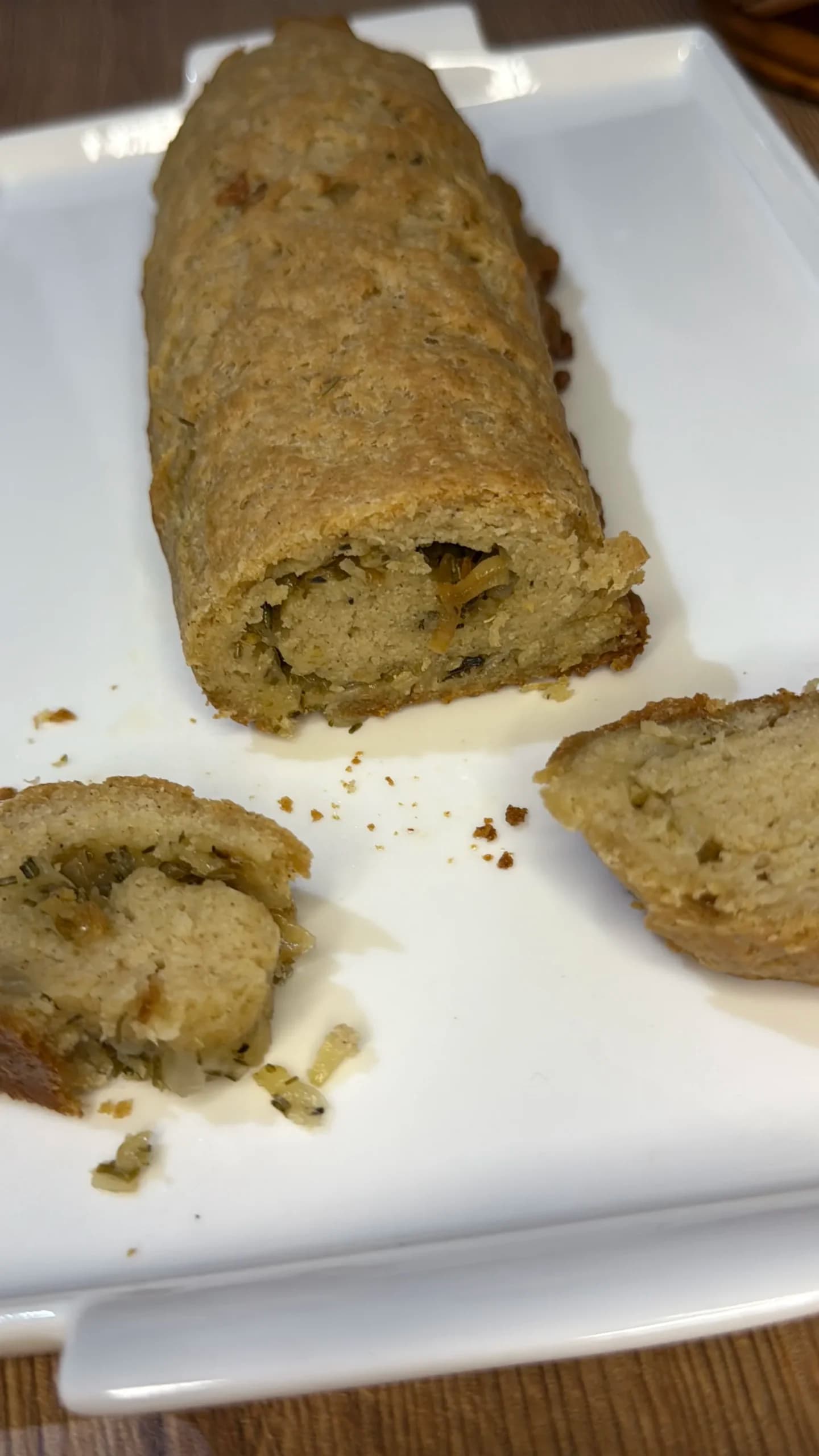 Glutensiz Soğanlı Sarımsaklı Ekmek