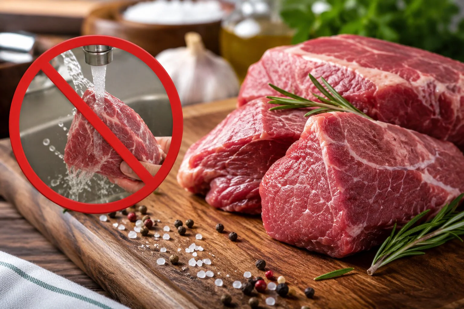 Kurban Eti Yıkanır mı? Et Yıkamak Doğru mu?